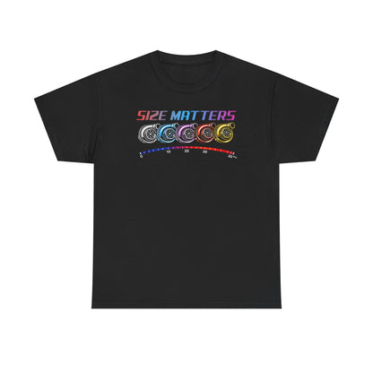 Size Matters (Multi Coloured) - T-Shirt