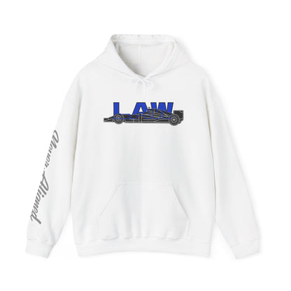 Racing Initials - (LAW) Hoodie