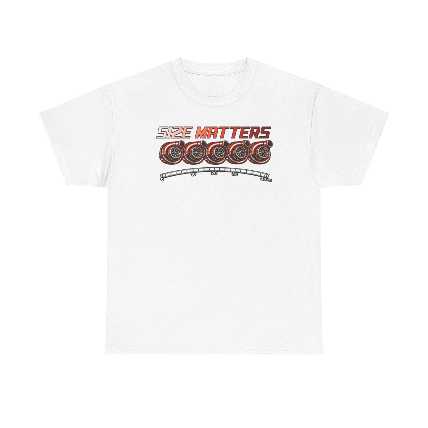 Size Matters (Red) - T-Shirt