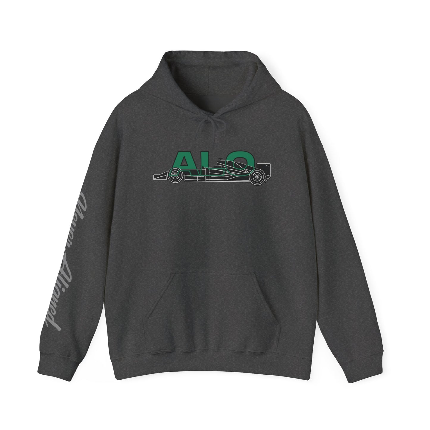 Racing Initials - (ALO) Hoodie