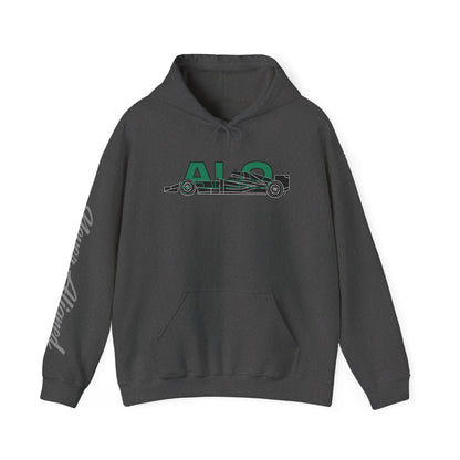 Racing Initials - (ALO) Hoodie