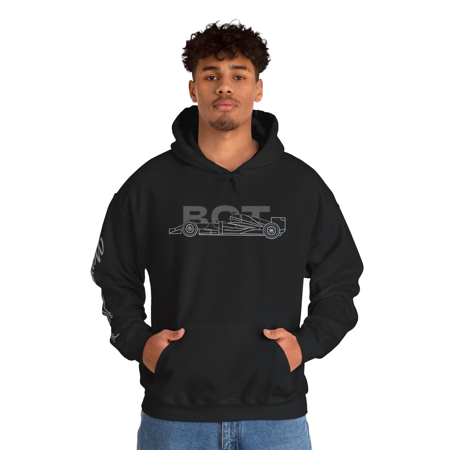 Racing Initials - (BOT) Hoodie