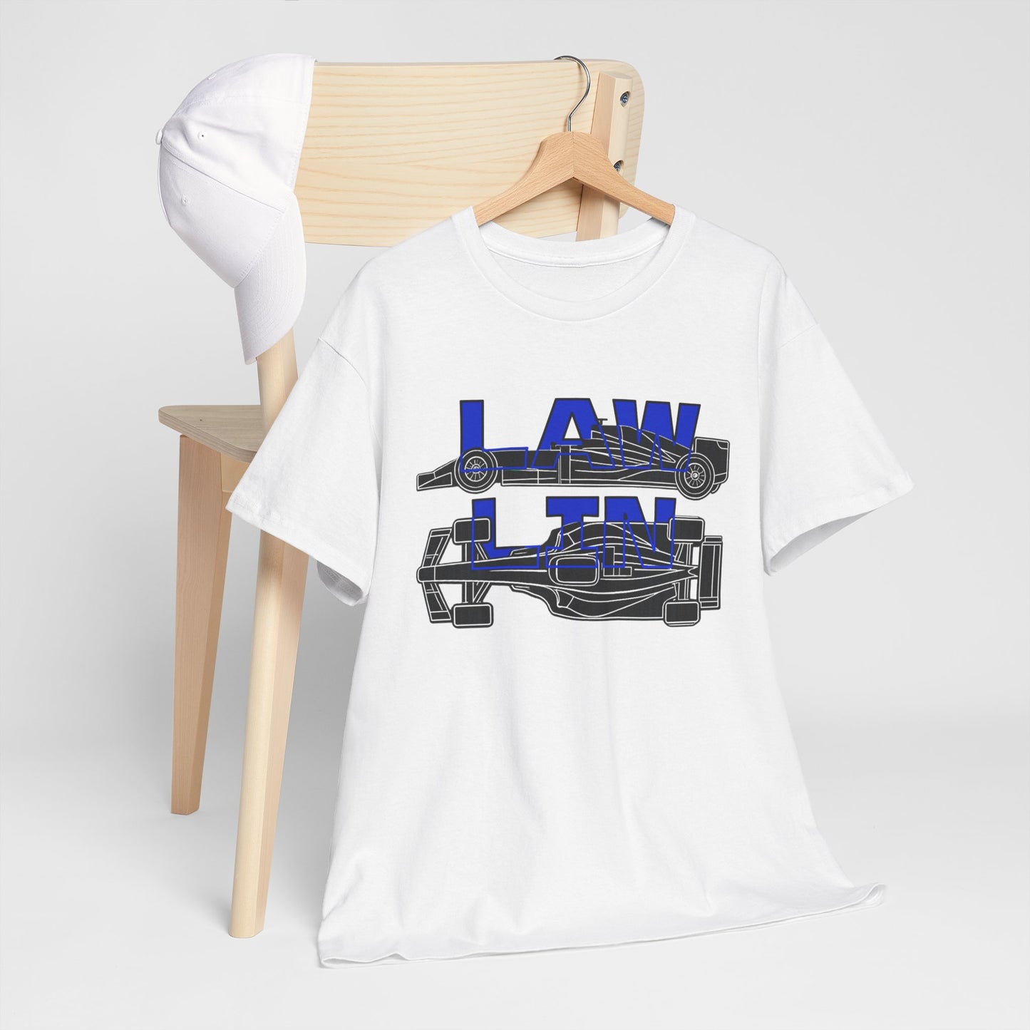 Racing Team Initials - T-Shirt (LAW and LIN)